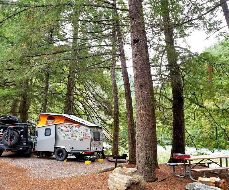Gorge Lake Campground, Newhalem, Washington Gorge Lake Campground, Newhalem, Washington