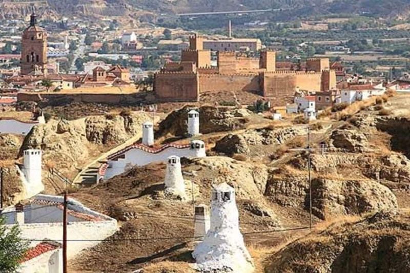 Guadix Cave Quarter, Guadix, Andalusia, Spain