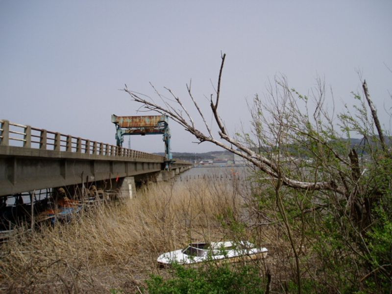 Hachirogata Reclaimed Land, Akita Prefecture, Japan (below sea level) Hachirogata Reclaimed Land, Akita Prefecture, Japan (below sea level)