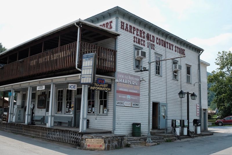 Harper's Old Country Store & Front Porch Restaurant, Seneca Rocks, West Virginia Harper's Old Country Store & Front Porch Restaurant, Seneca Rocks, West Virginia