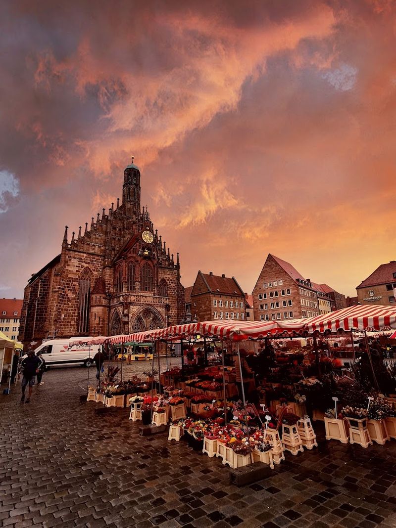 Hauptmarkt, Nuremberg, Bavaria, Germany