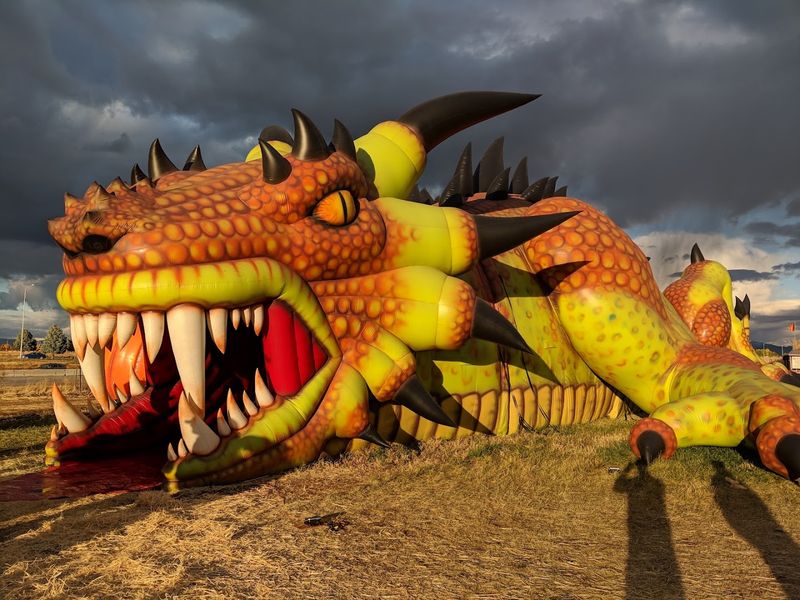 Hayrides, Jumping Pillows, and a Smoke-Breathing Beast