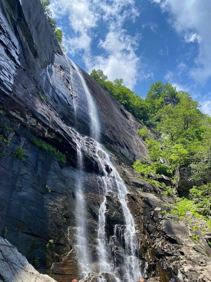 Hickory Nut Falls — Chimney Rock State Park Hickory Nut Falls — Chimney Rock State Park