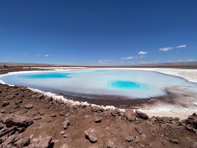 Hidden Lagoons of Baltinache, Antofagasta Region, Chile Hidden Lagoons of Baltinache, Antofagasta Region, Chile