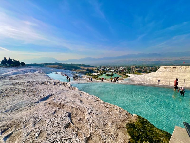Hierapolis and Pamukkale, Turkey Hierapolis and Pamukkale, Turkey