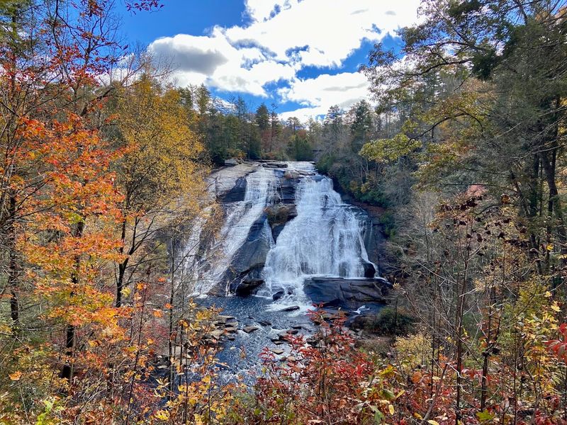 High Falls Is One of North Carolina's Most Powerful Cascades High Falls Is One of North Carolina's Most Powerful Cascades