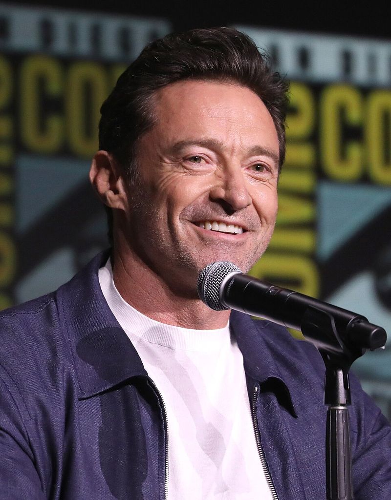 Hugh Jackman Pumped Gas at a Service Station Hugh Jackman Pumped Gas at a Service Station
