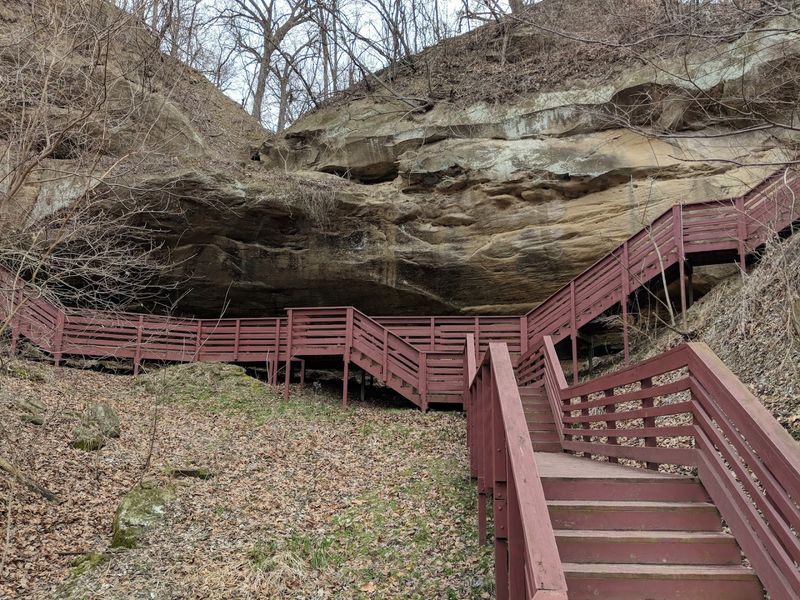 Indian Cave State Park, Shubert, Nebraska, USA Indian Cave State Park, Shubert, Nebraska, USA