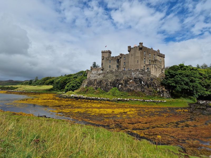 Isle of Skye's Dunvegan Settlement, Scotland Isle of Skye's Dunvegan Settlement, Scotland