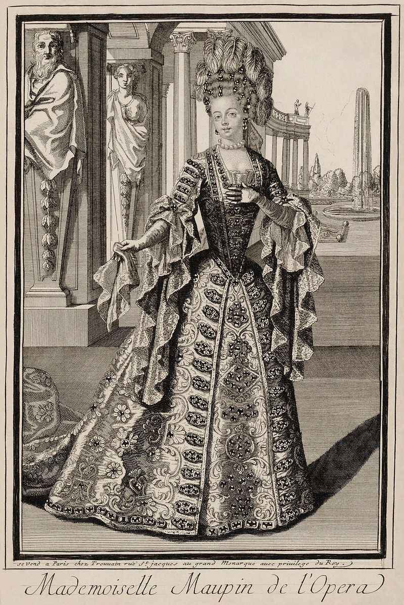 Julie d'Aubigny (La Maupin) (1670-1707) - France Julie d'Aubigny (La Maupin) (1670-1707) - France