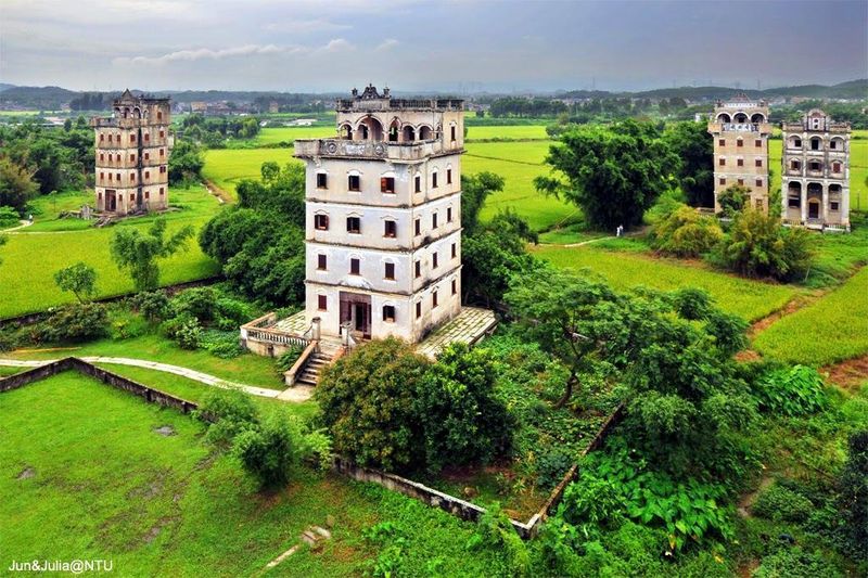 Kaiping Diaolou and Villages, Kaiping, China Kaiping Diaolou and Villages, Kaiping, China