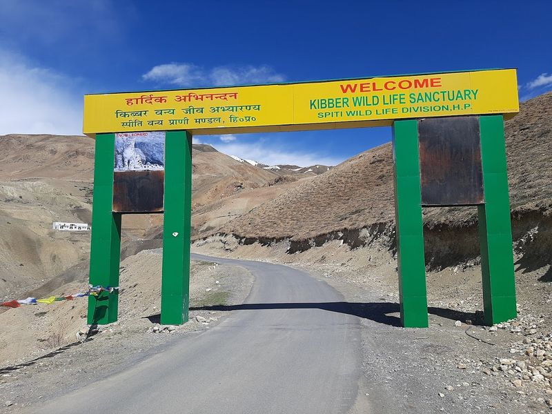Kibber Wildlife Sanctuary, Kaza, Himachal Pradesh, India Kibber Wildlife Sanctuary, Kaza, Himachal Pradesh, India