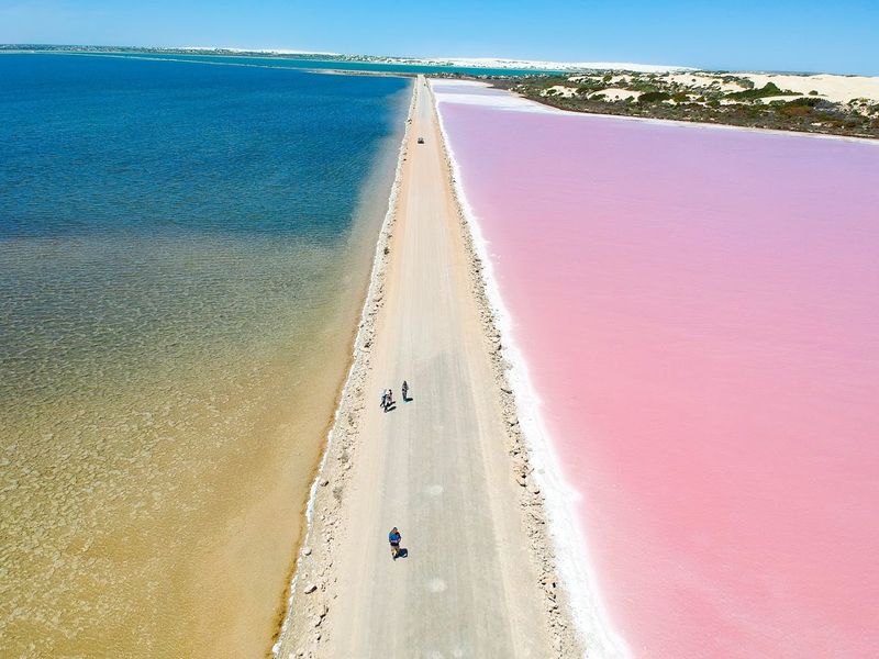 Lake MacDonnell, South Australia, Australia Lake MacDonnell, South Australia, Australia