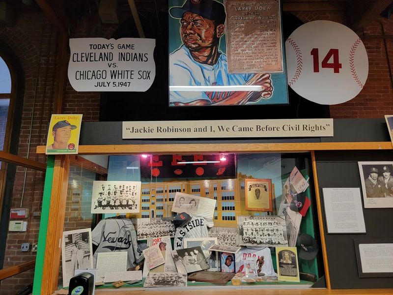 Larry Doby and the Sports Hall of Memory Larry Doby and the Sports Hall of Memory