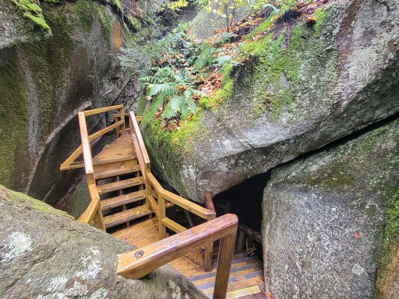 Lost River Gorge and Boulder Caves, North Woodstock, New Hampshire Lost River Gorge and Boulder Caves, North Woodstock, New Hampshire