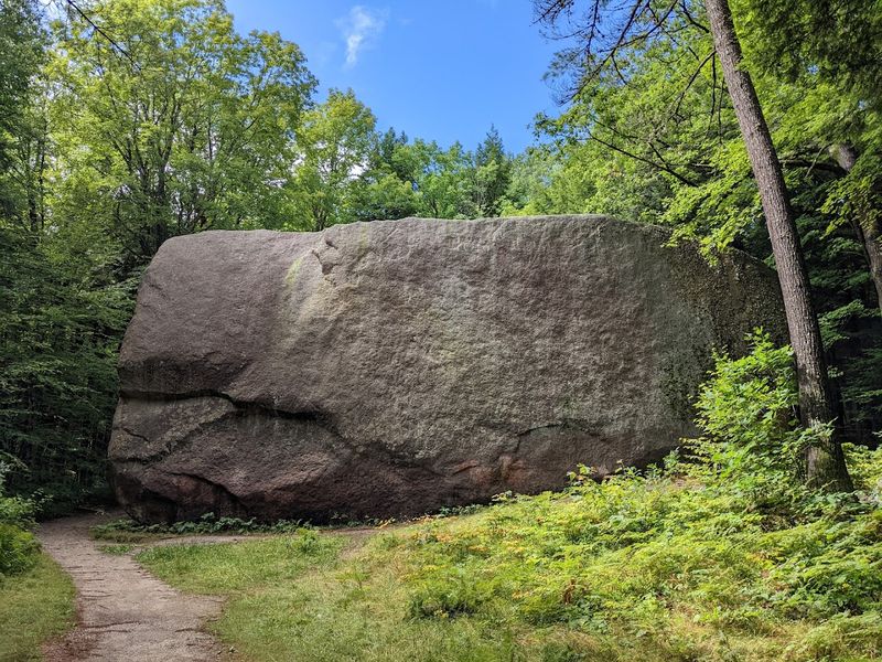 Madison Boulder Natural Area, Madison, New Hampshire