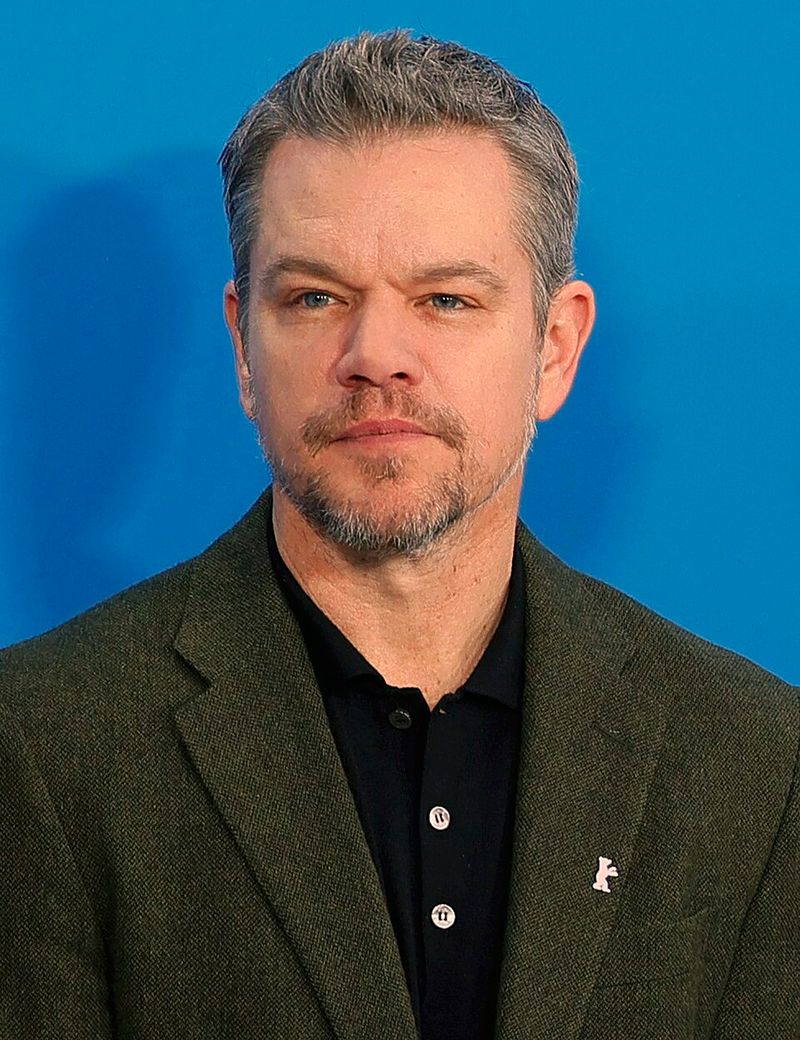 Matt Damon And Luciana Barroso Matt Damon And Luciana Barroso