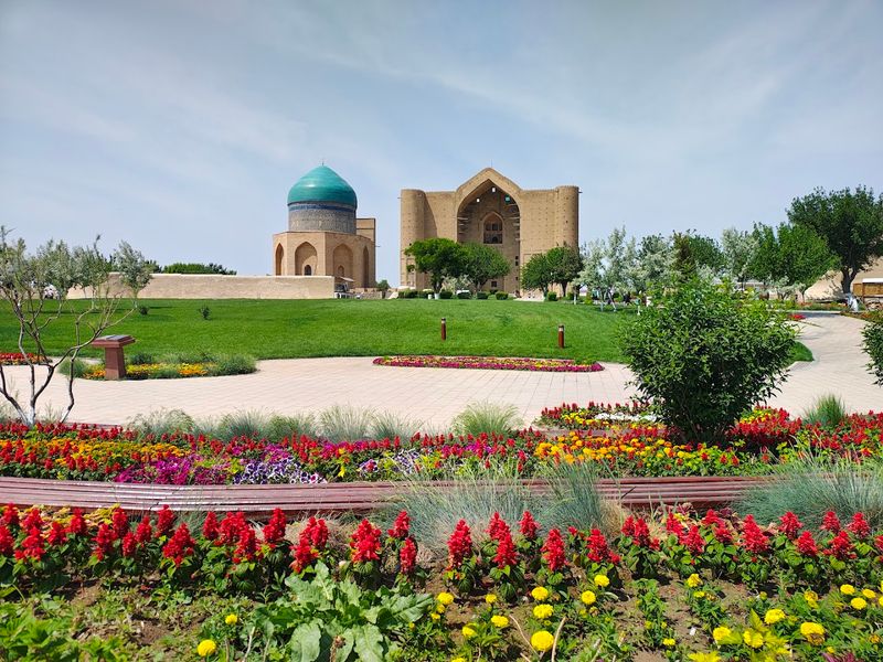 Mausoleum of Khoja Ahmed Yasawi, Turkistan, Kazakhstan Mausoleum of Khoja Ahmed Yasawi, Turkistan, Kazakhstan