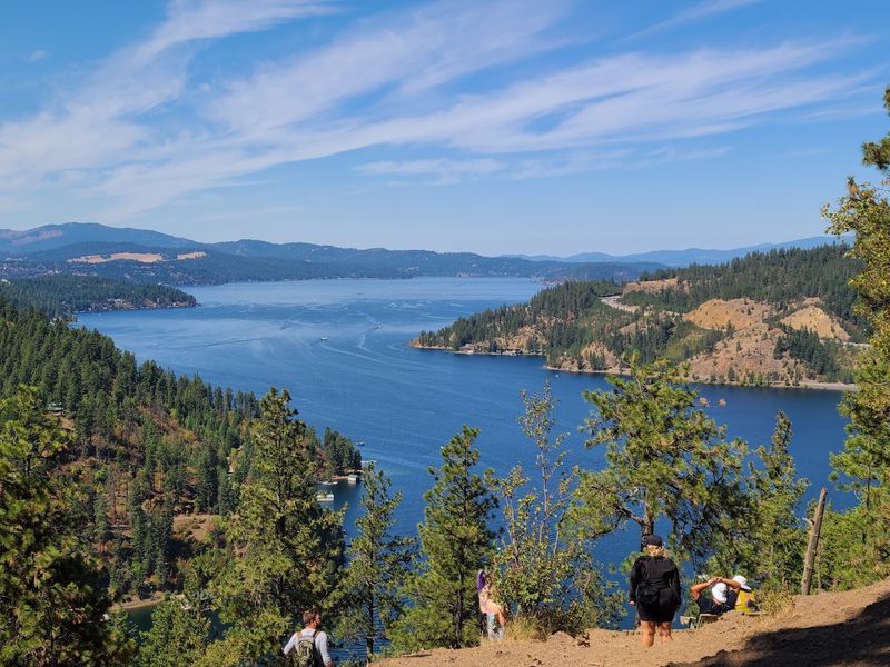 Mineral Ridge National Recreation Trail, Coeur d'Alene, Idaho Mineral Ridge National Recreation Trail, Coeur d'Alene, Idaho