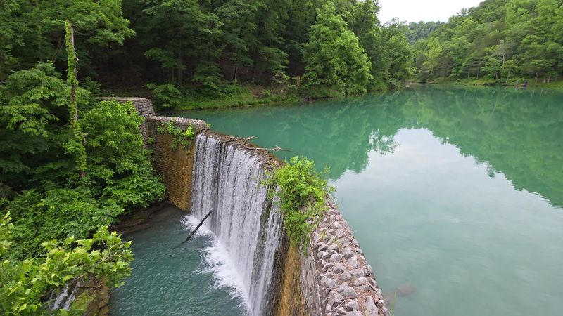 Mirror Lake Falls, Mountain View, Arkansas Mirror Lake Falls, Mountain View, Arkansas