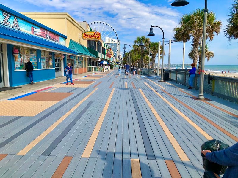 Myrtle Beach Boardwalk, Myrtle Beach, South Carolina Myrtle Beach Boardwalk, Myrtle Beach, South Carolina
