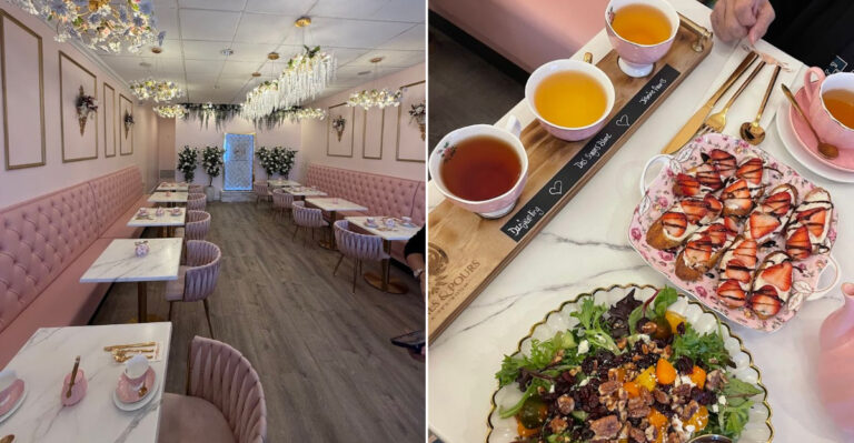 New Jersey Locals Found a Tea Room With Tea Flights, Tiny Desserts, and Storybook Vibes