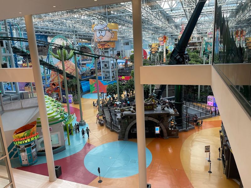 Nickelodeon Universe: A Full Theme Park Inside the Building Nickelodeon Universe: A Full Theme Park Inside the Building