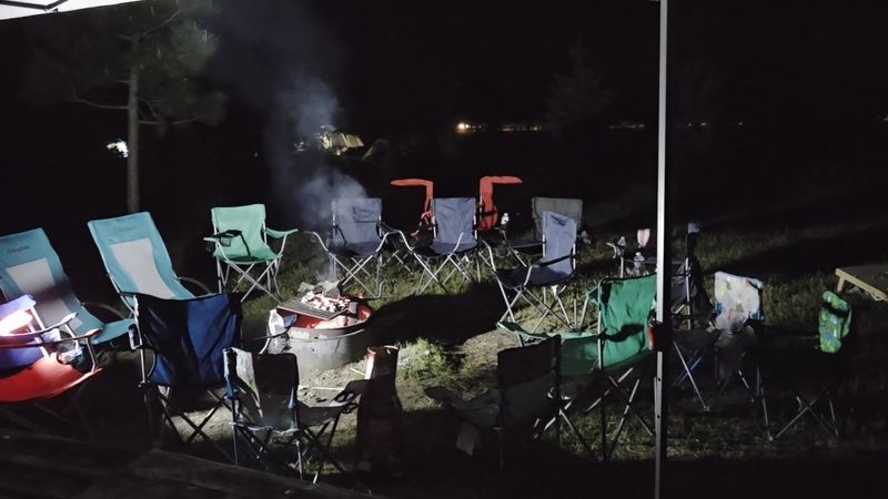Night Skies Above the Campground Night Skies Above the Campground