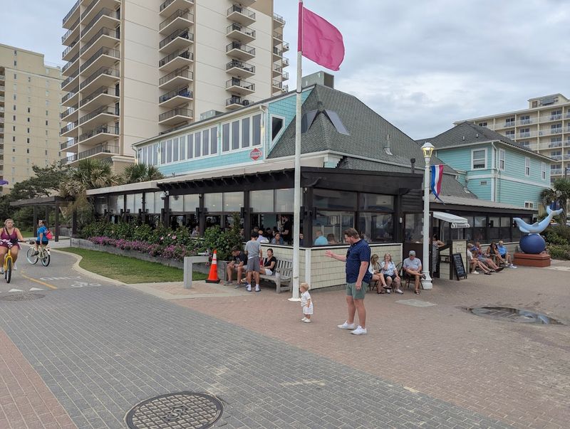 Oceanfront Patio Dining With a Real View Oceanfront Patio Dining With a Real View
