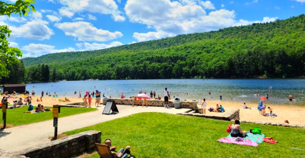 One of Pennsylvania’s Most Beautiful State Parks Is Centered Around a Crystal-Clear Mountain Lake