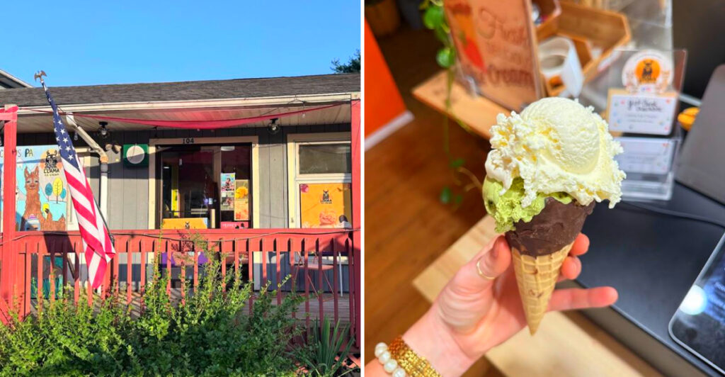 One of Pennsylvania’s Most Unique Ice Cream Shops Is a Llama Lover’s Dream