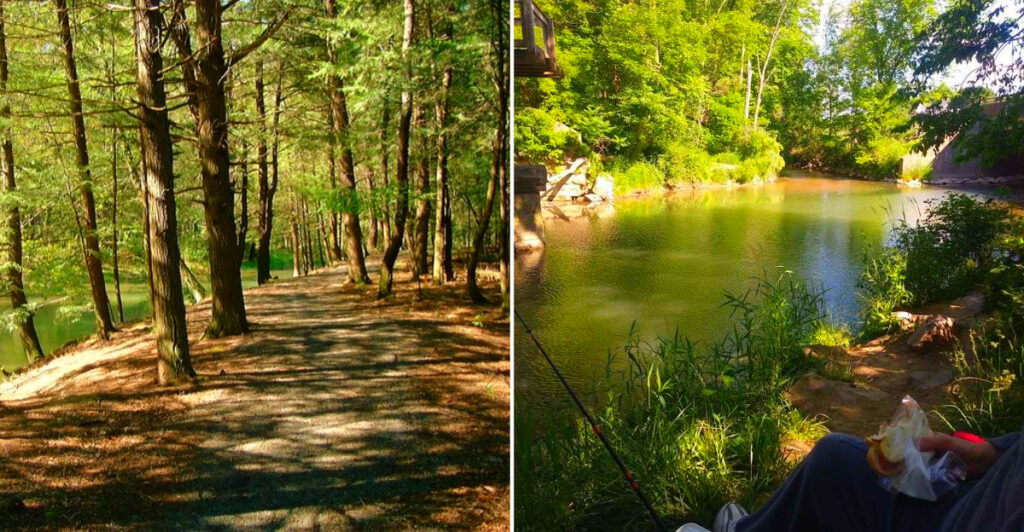 One of Pennsylvania’s Oldest Rail Trails Runs Through This Beautiful Recreation Area