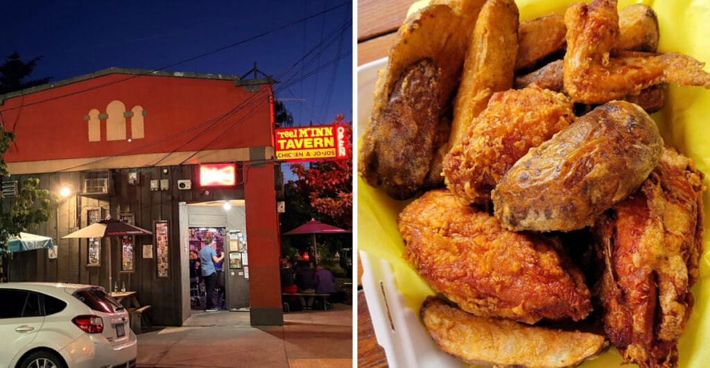 Oregon’s Beloved Dive Bar Is Famous for Crispy Fried Chicken and Golden JoJos