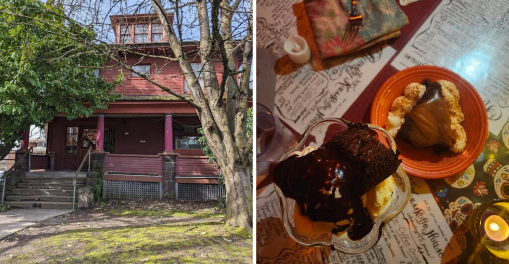 Oregon’s Quirkiest Dessert House Has Moving Tables and Legendary Chocolate Cake