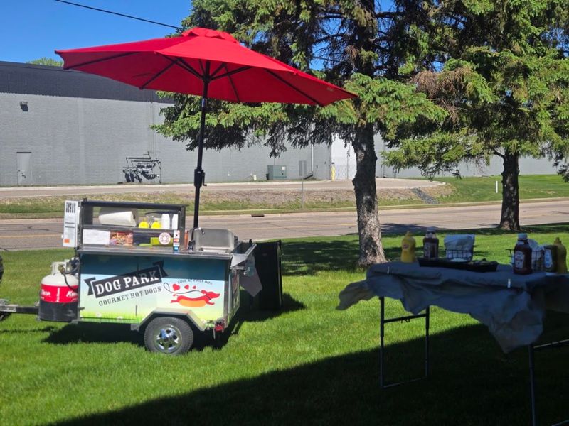 Outdoor Seating and a Dog-Friendly Setup