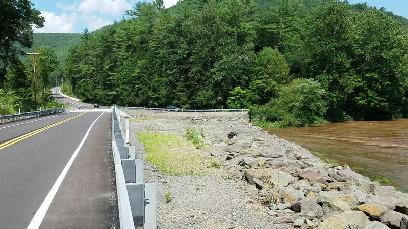 PA Route 154 Through Loyalsock State Forest, Forksville, Pennsylvania