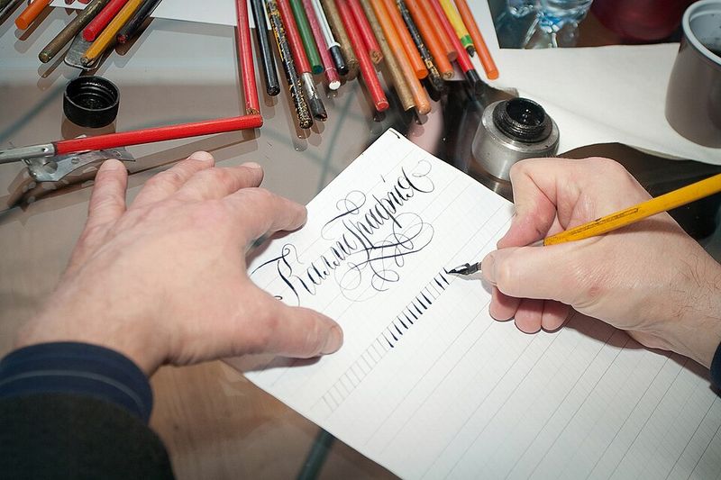 Penmanship, Formal Calligraphy