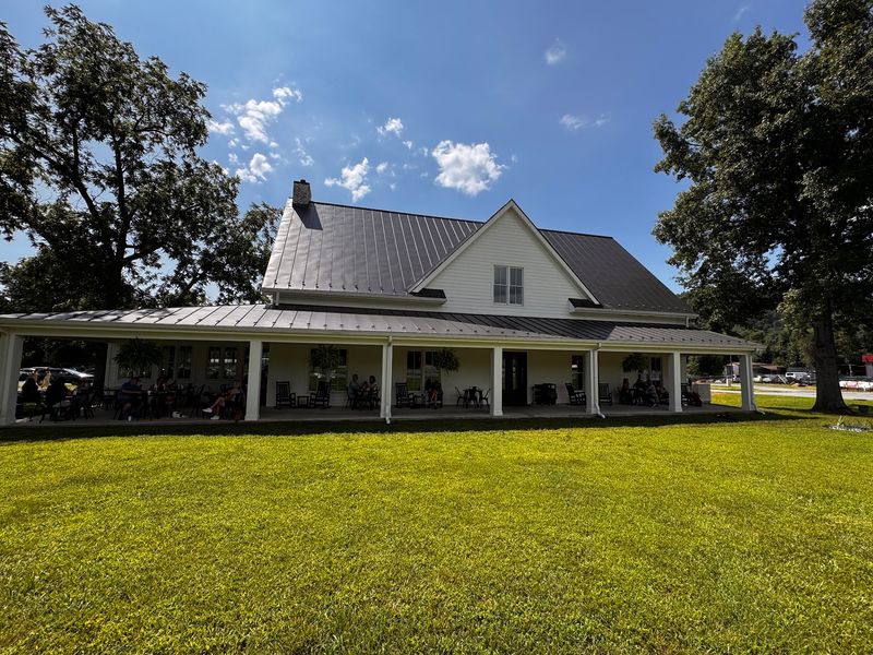 Pet-Friendly Outdoor Seating Under the Covered Porch Pet-Friendly Outdoor Seating Under the Covered Porch