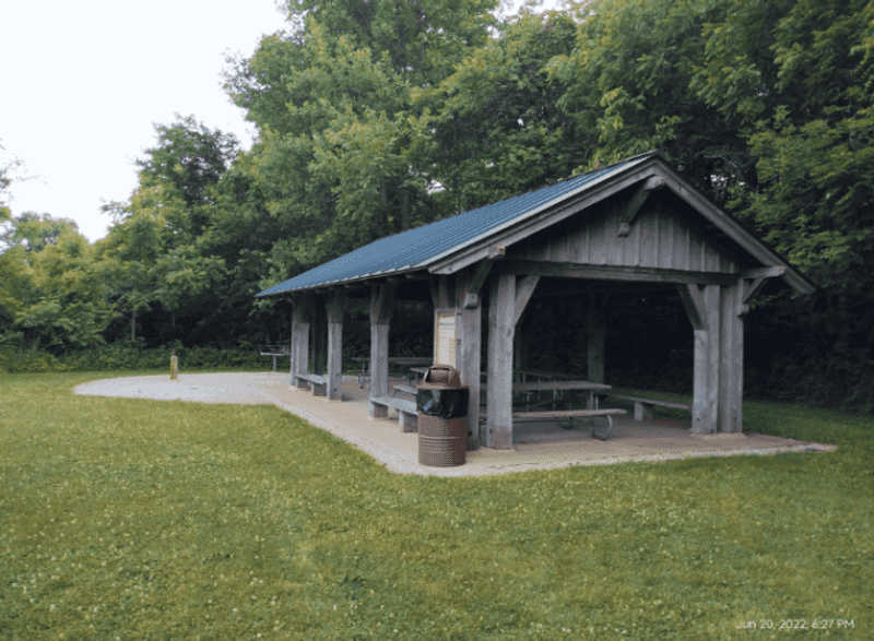 Picnic Shelters and Gathering Spaces Spread Throughout the Property Picnic Shelters and Gathering Spaces Spread Throughout the Property