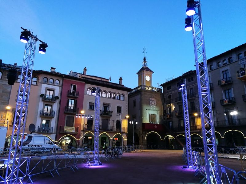 Plaça Major, Vic, Catalonia, Spain