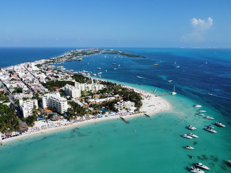 Playa Norte, Isla Mujeres, Mexico Playa Norte, Isla Mujeres, Mexico