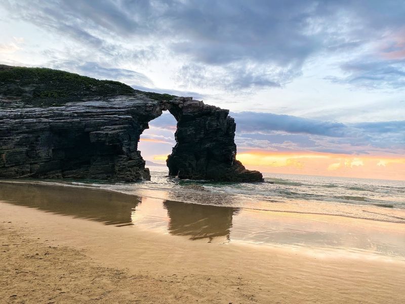 Playa de las Catedrales, Galicia, Spain Playa de las Catedrales, Galicia, Spain