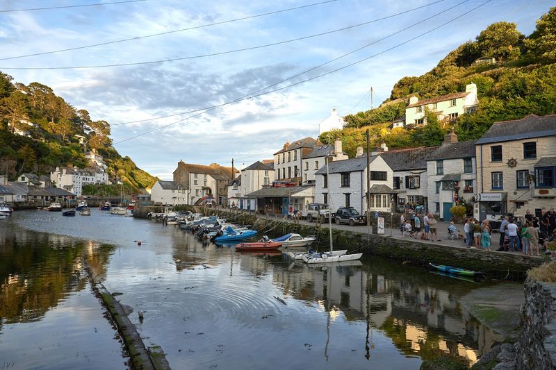Polperro, Cornwall, England, United Kingdom Polperro, Cornwall, England, United Kingdom