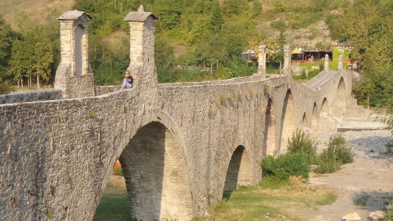Ponte Gobbo, Bobbio, Emilia-Romagna, Italy
