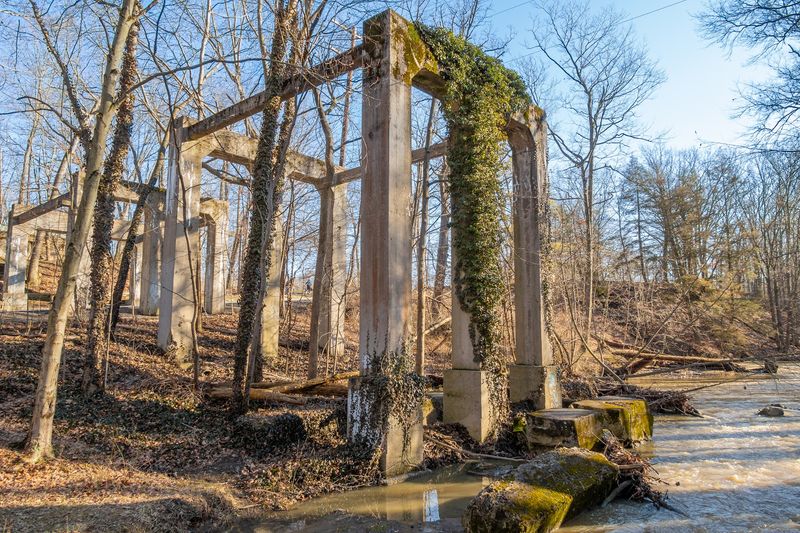 Porter Creek Bridge Ruins - Bay Village