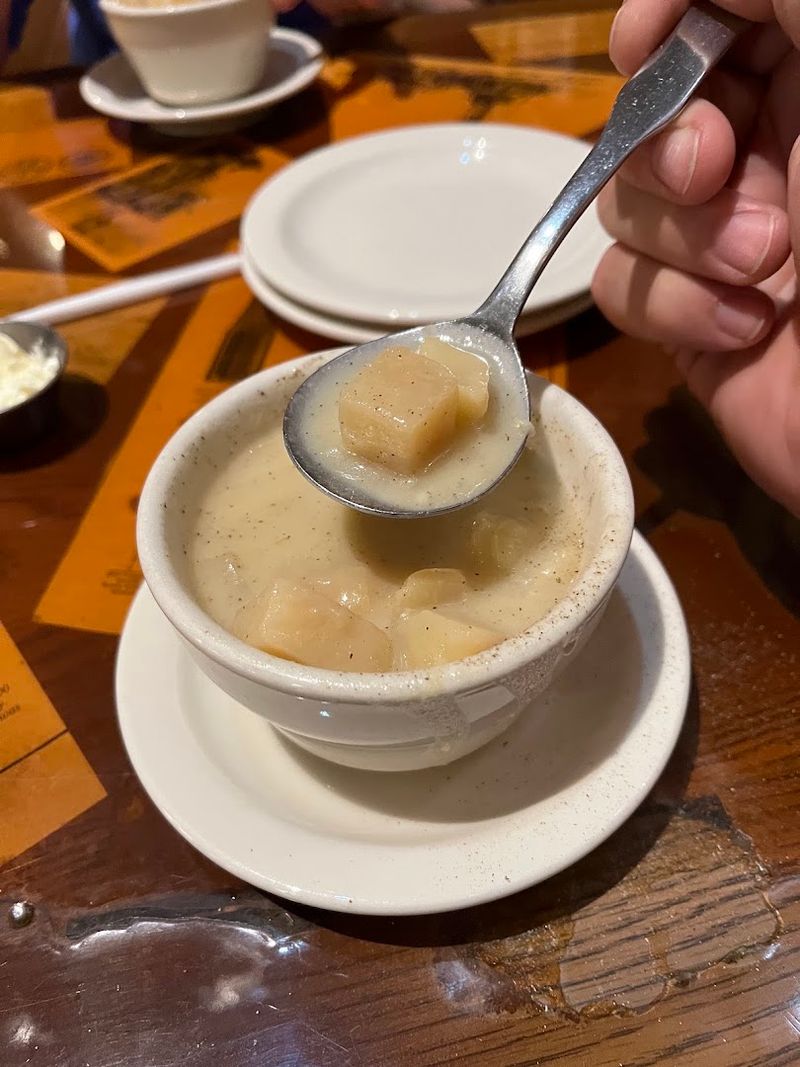 Potato Soup With a Hint of Garlic
