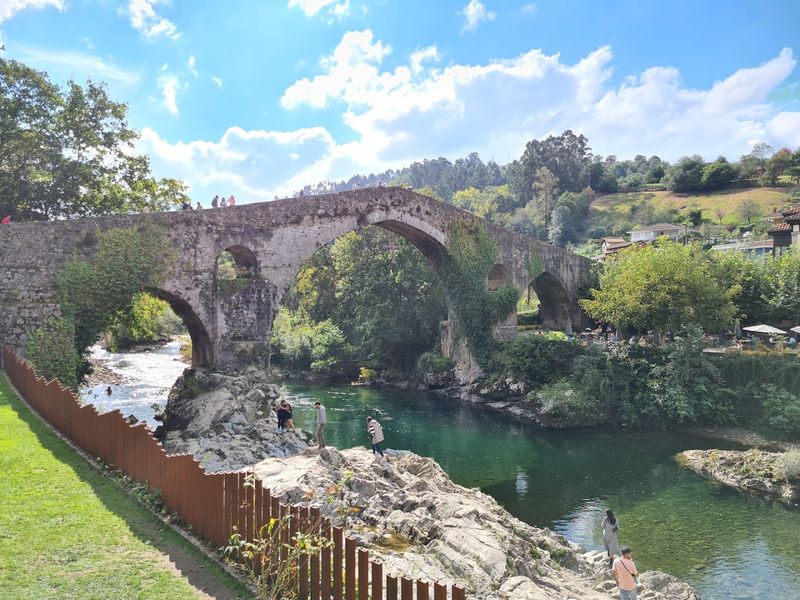 Puente Romano, Cangas de Onís, Asturias, Spain