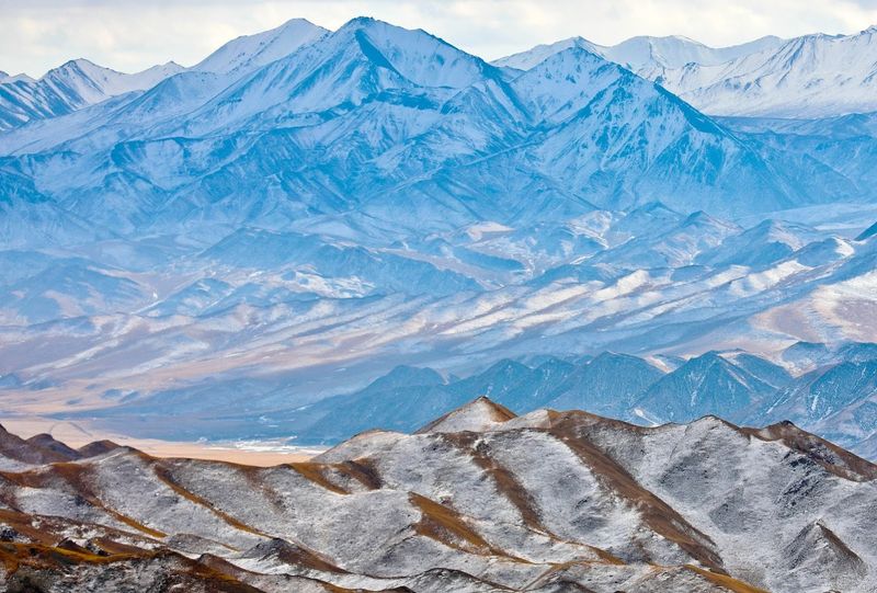 Qilian Mountains National Park, Zhangye, Gansu Province, China Qilian Mountains National Park, Zhangye, Gansu Province, China