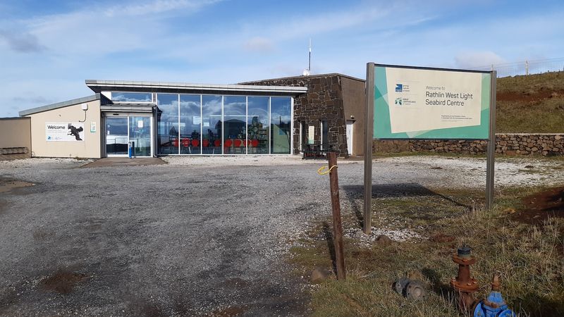 RSPB Rathlin West Light Seabird Centre, Rathlin Island, County Antrim, Northern Ireland, United Kingdom