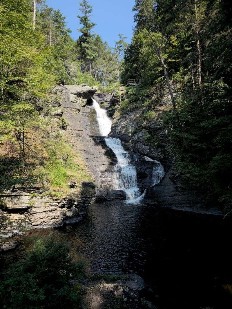Raymondskill Falls, Milford, Pennsylvania Raymondskill Falls, Milford, Pennsylvania